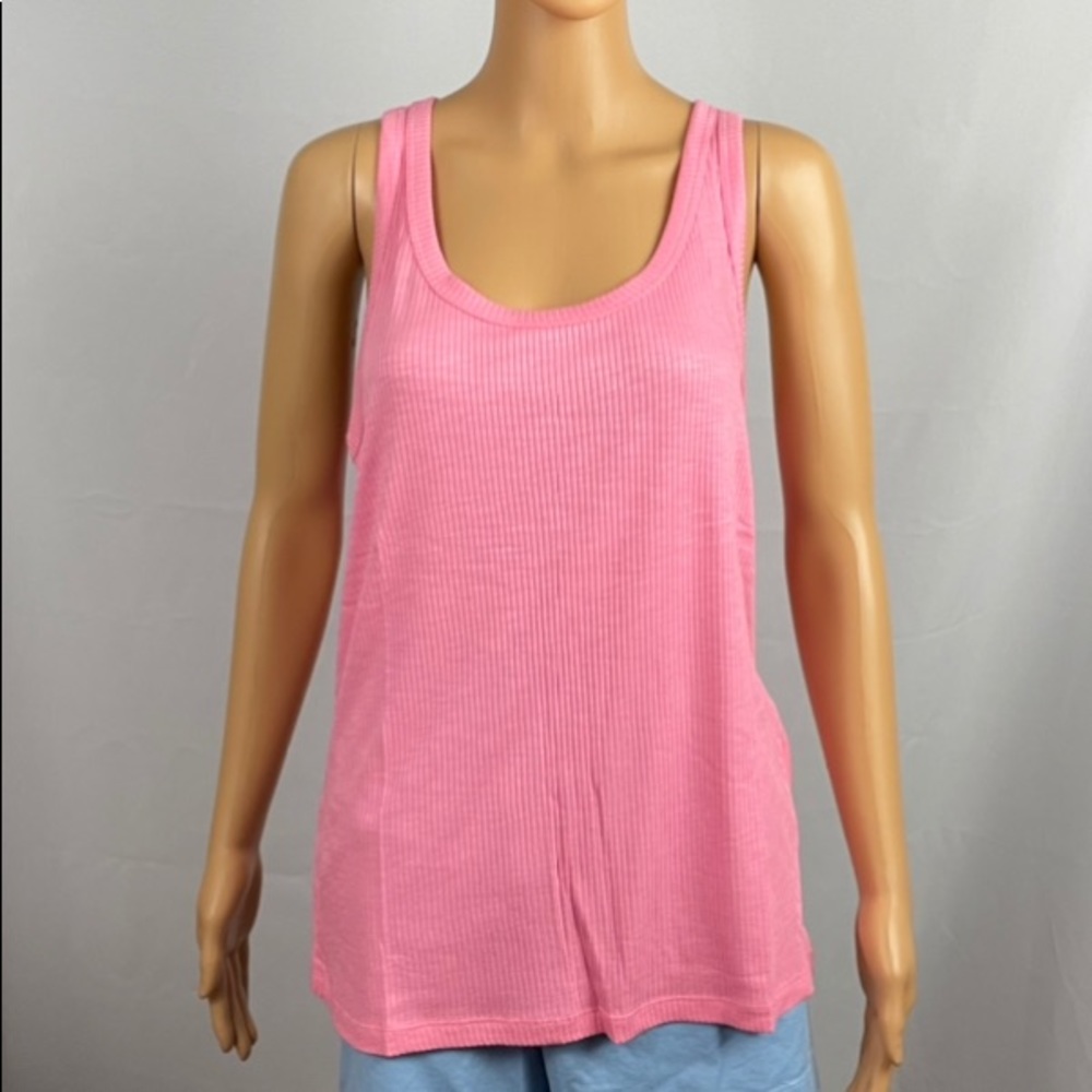 Solid Ribbed Tank Top - Picture 5 of 8